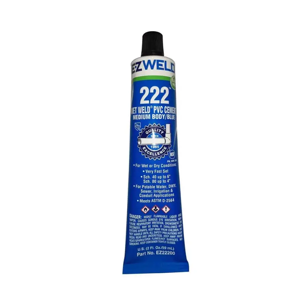 [812574102161] CEMENTO PVC EZWELD AZUL POMO 60ML