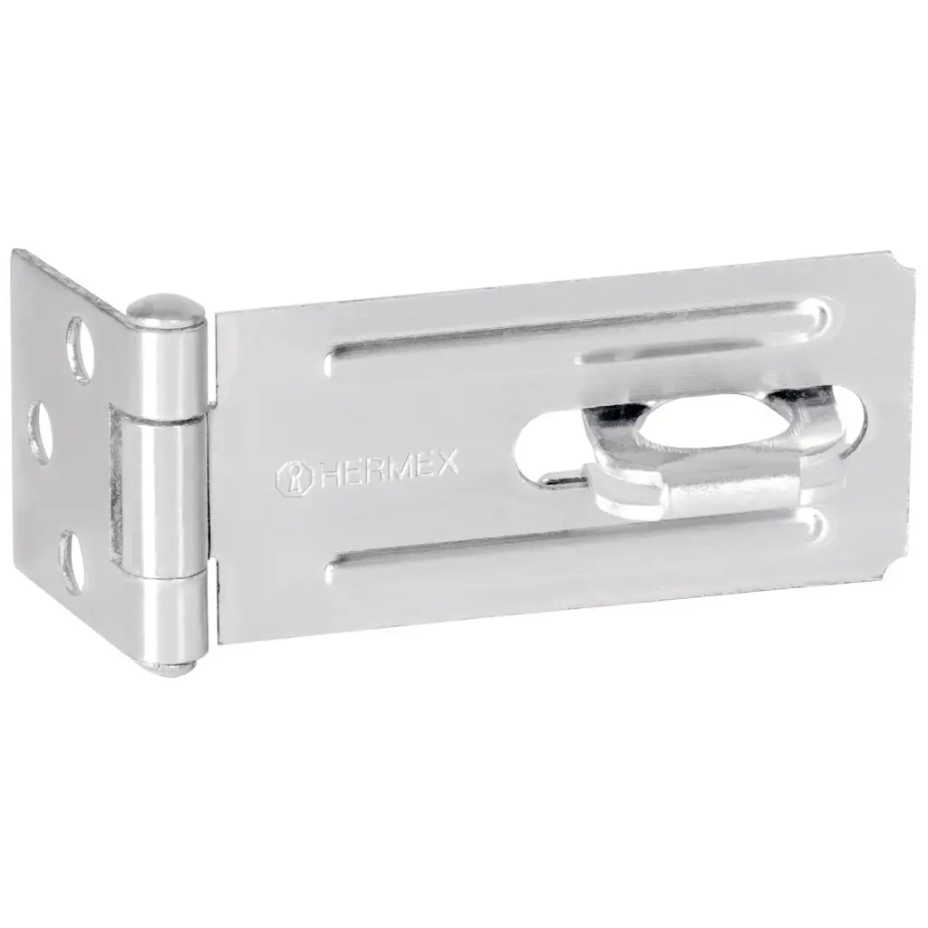 [43741] PORTACANDADO DE ACERO ZINCADO 3-1/4" HERMEX 43741