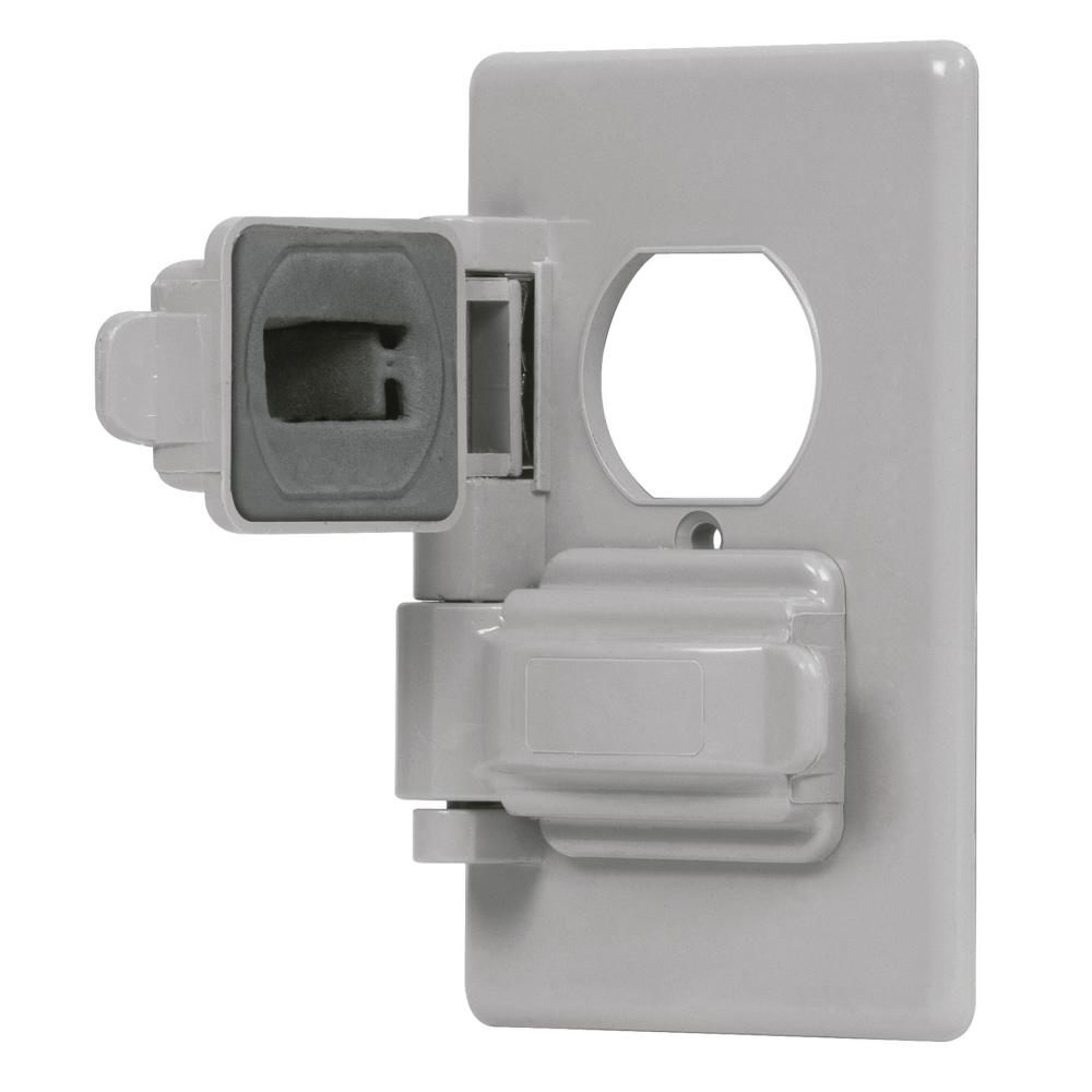 [46410] PLACA PARA INTERPERIE DUPLEX LINEA STANDARD VOLTECK (TRUPER) 46410