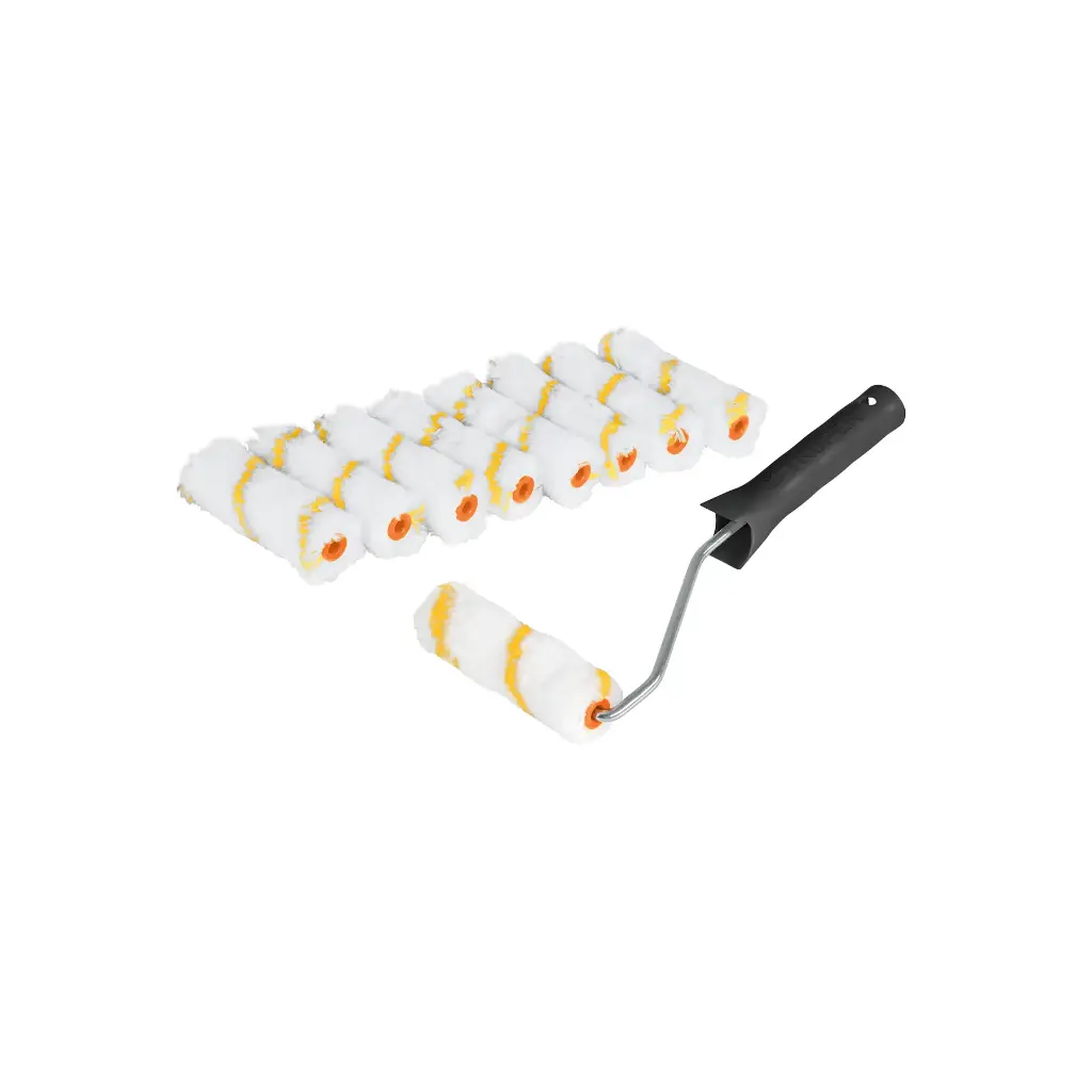 [12132] KIT PARA PINTOR 9 MINI RODILLOS Y MANERAL TRUPER 12132