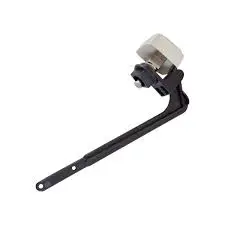 PALANCA BOTON LATERAL P/WC PUSH PLASTI CROMADA ANBEC MP1016