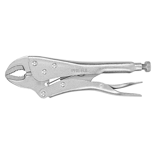 [22700] PINZA DE PRESION 10" MORDAZA CURVA PRETUL (TRUPER) 22700
