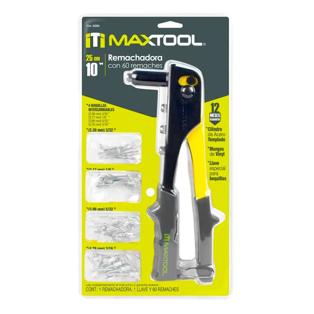 REMACHADORA C/REM MAXTOOL 302202