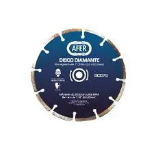 [DCD7S] DISCO DIAMANTE SEGMENTADO 7 AFER DCD7S