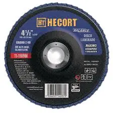 DISCO LAMINADO 41/2"X7/8 G40 HECORT