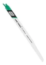 SEGUETA P/SIERRA SABLE 12" MADERA BLIST 2 PZ LION TOOLS 4212