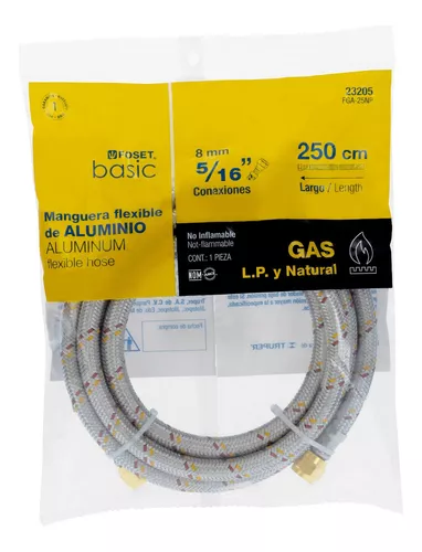 MANGUERA GAS 5/16-2.5M FOSET BASIC 23205