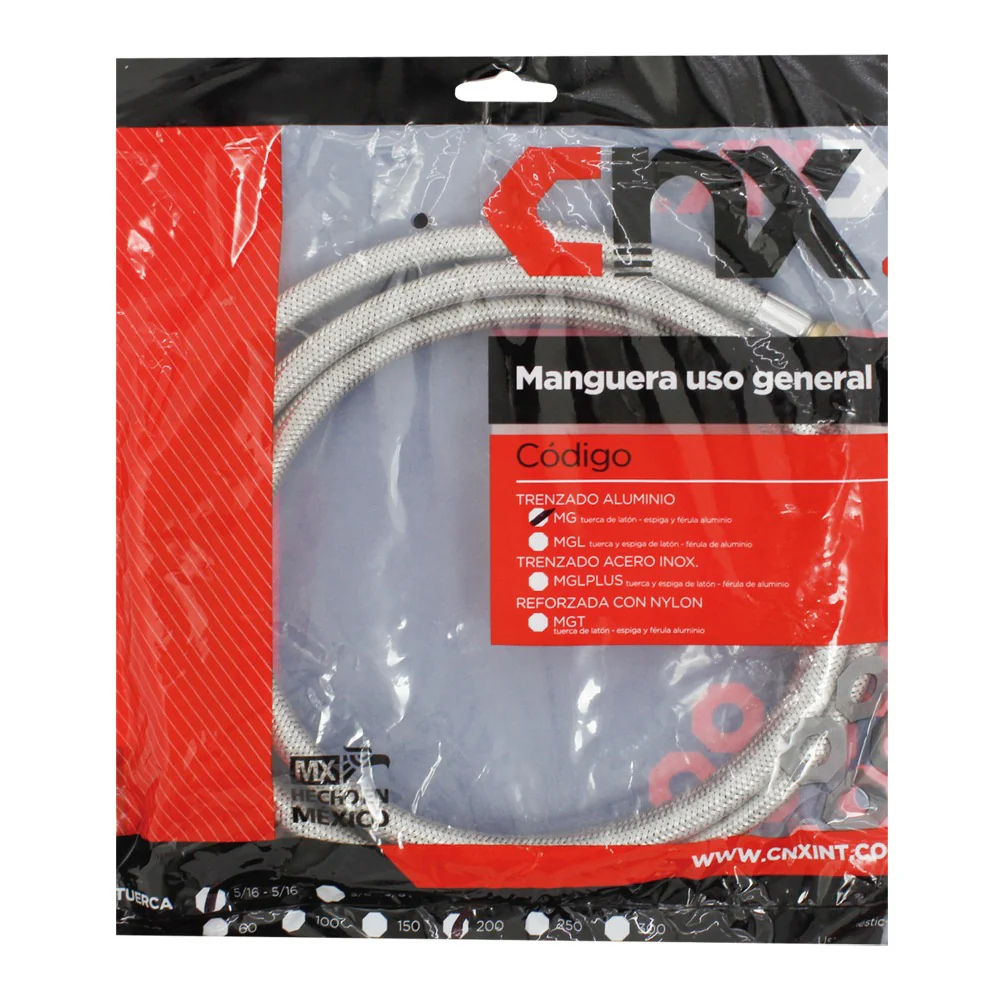 MANGUERA GAS 5/16-2M CNX MG08X200
