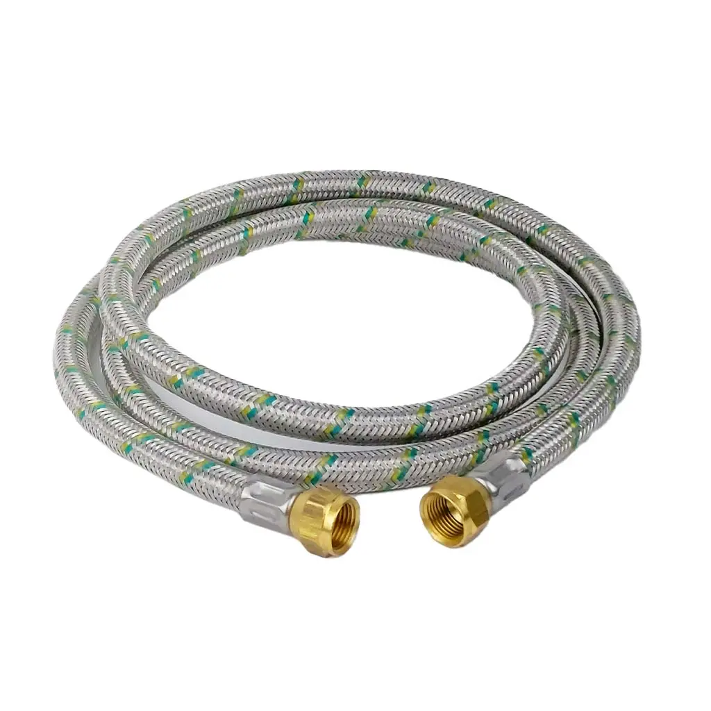 MANGUERA PARA GAS 3/8 X 3/8 1 METRO RUGO 25-GNI