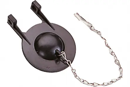 SAPO WC 2" C/CADENA INOXID NEGRO BLIST MEER (CNX) SAPO-002