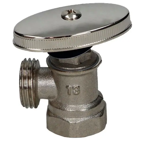 VALVULA CONTROL ANGULAR ECO 1/2-1/2 COD 25 RUGO