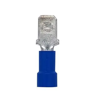 TERMINAL MACHO AZUL 0.250 16-14 AWG TCA251