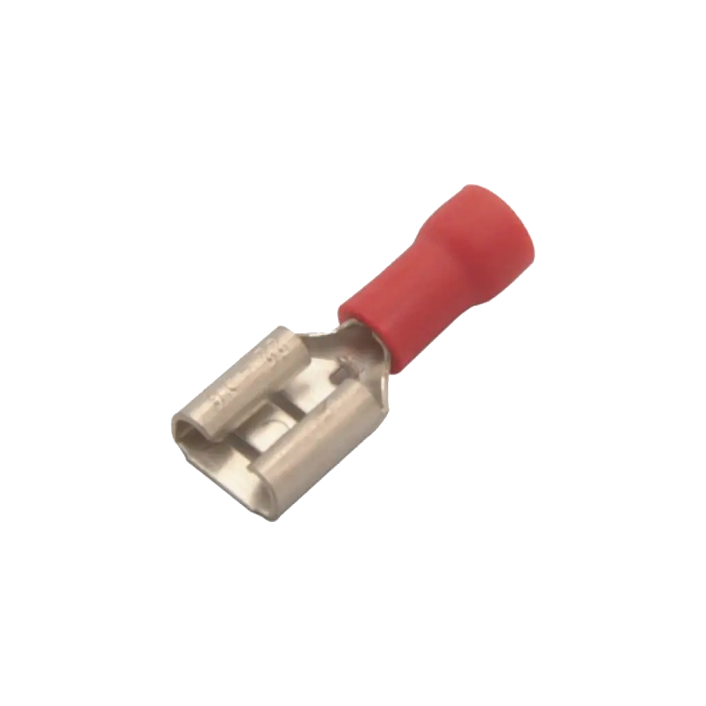 TERMINAL HEMBRA ROJA 0.250 1/4 TCA141