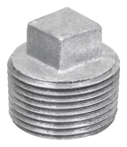 TAPON MACHO GALVANIZADO 1/8 TMG18
