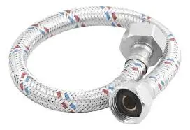 MANGUERA FLEXIBLE ALUMINIO WC 1/2" X 7/8" X 35CM TOOLCRAFT YE0007
