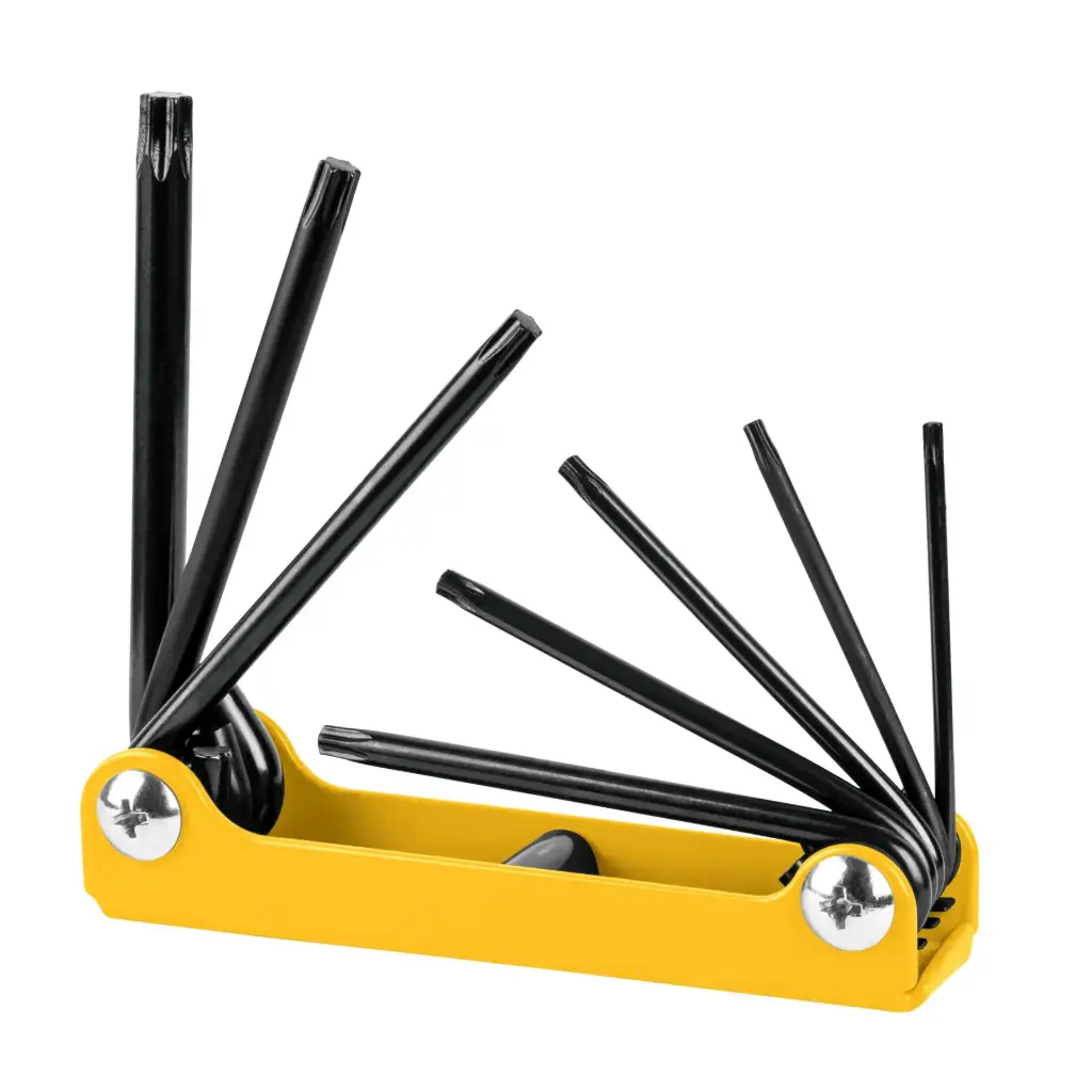 [22725] JUEGO DE 8 LLAVES TORX TIPO NAVAJA PRETUL (TRUPER) 22725