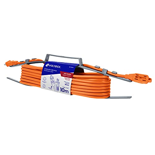 EXTENSION ELECTRICA USO RUDO 10M VOLTECK (TRUPER) 48046