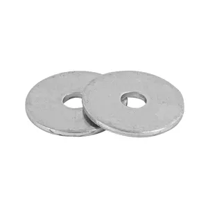 BOLSA de 1 kilo arandelas planas galvanizadas 5/32' FIERO TRUPER 44541