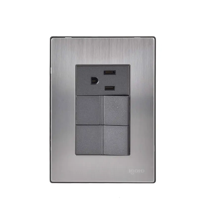 [INOX2009] PLACA 2 APAG SENC Y 1 CONT ATERR INOX OXFORD IGOTO INOX2009