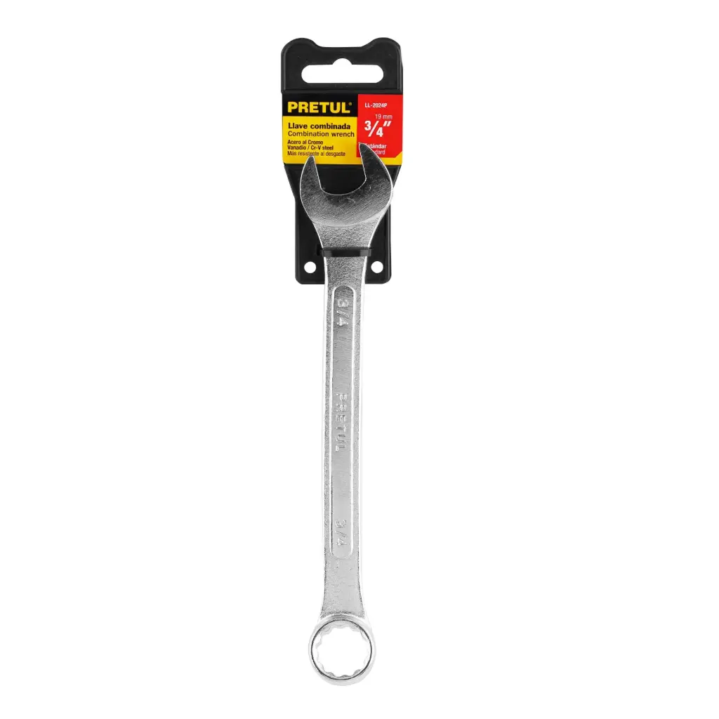 LLAVE COMBINADA STANDARD 3/4 PRETUL (TRUPER) 21888