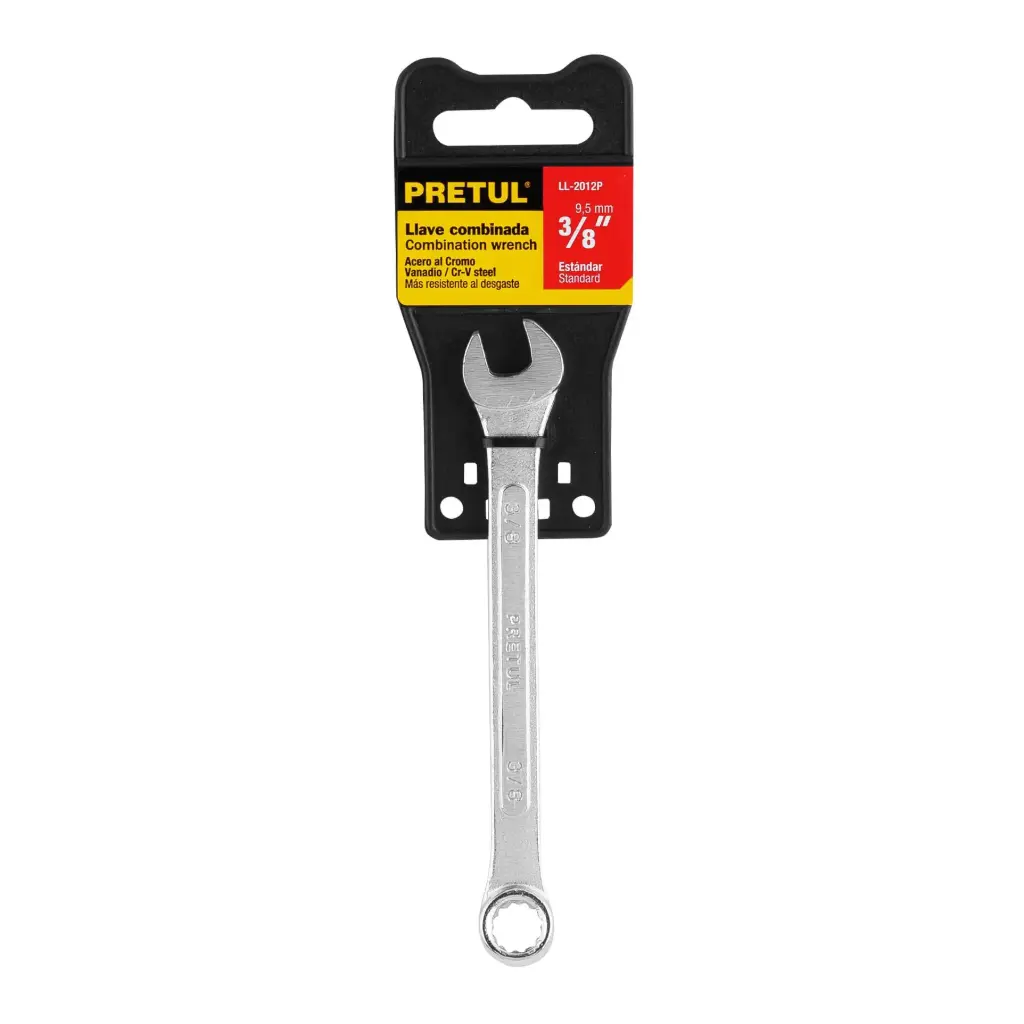 LLAVE COMBINADA STANDARD 3/8 PRETUL (TRUPER) 21882