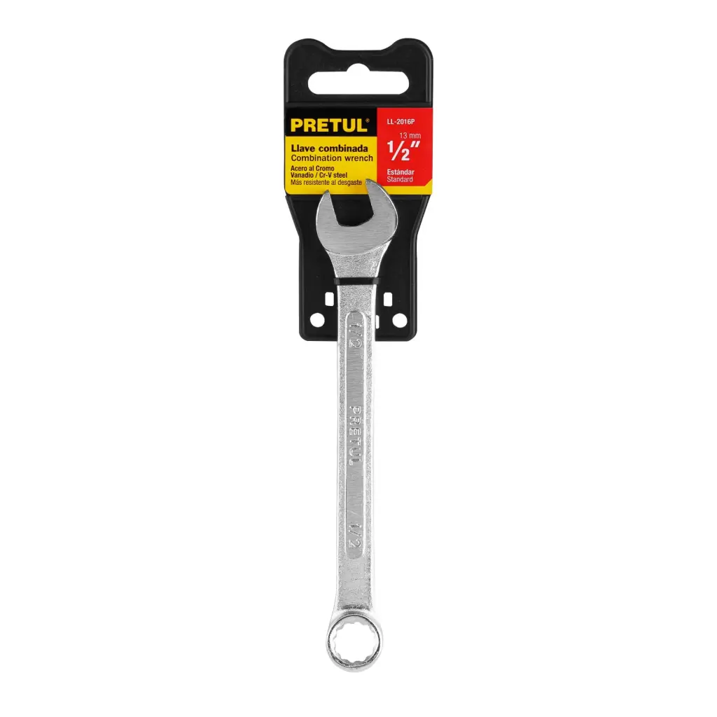 LLAVE COMBINADA STANDARD 1/2 PRETUL (TRUPER) 21884