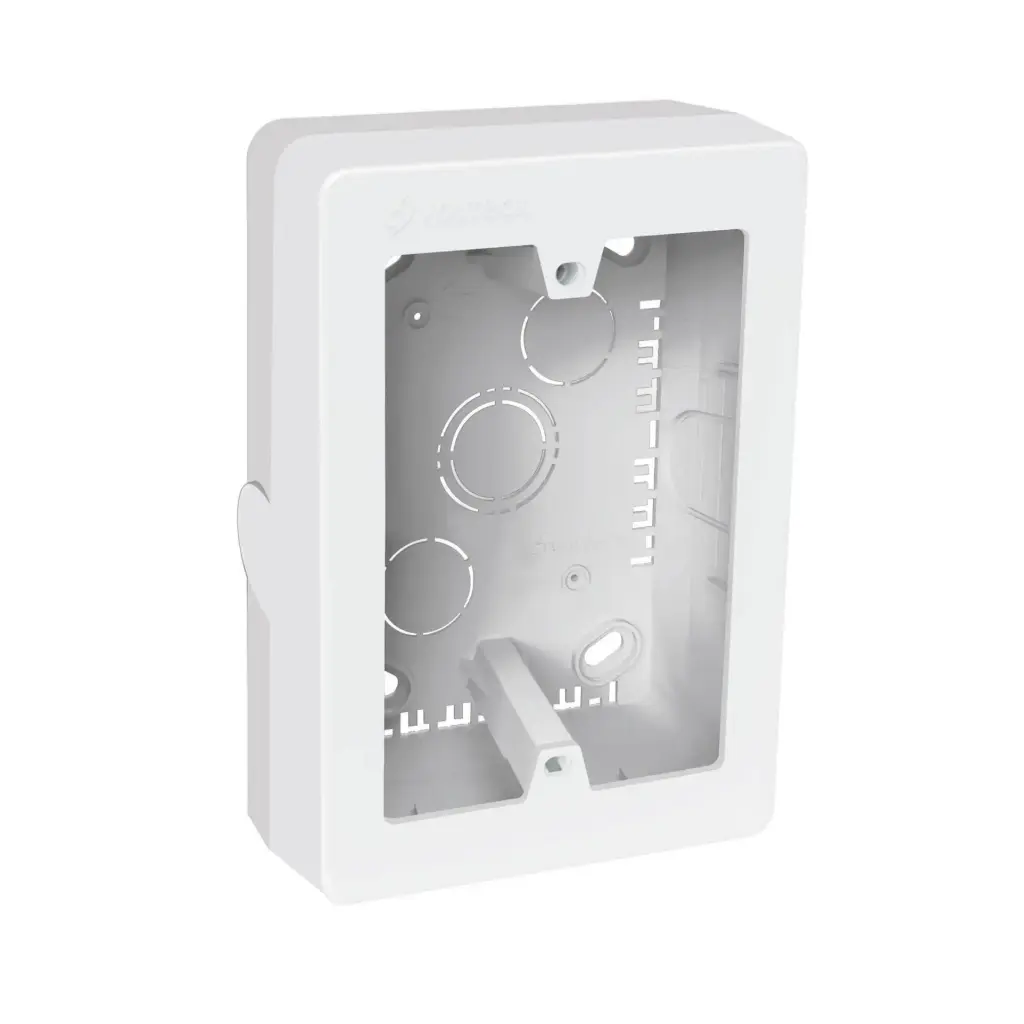 [40141] CAJA DE CONTACTOS PARA CANALETA 3"x5" BLANCA VOLTECK 40141