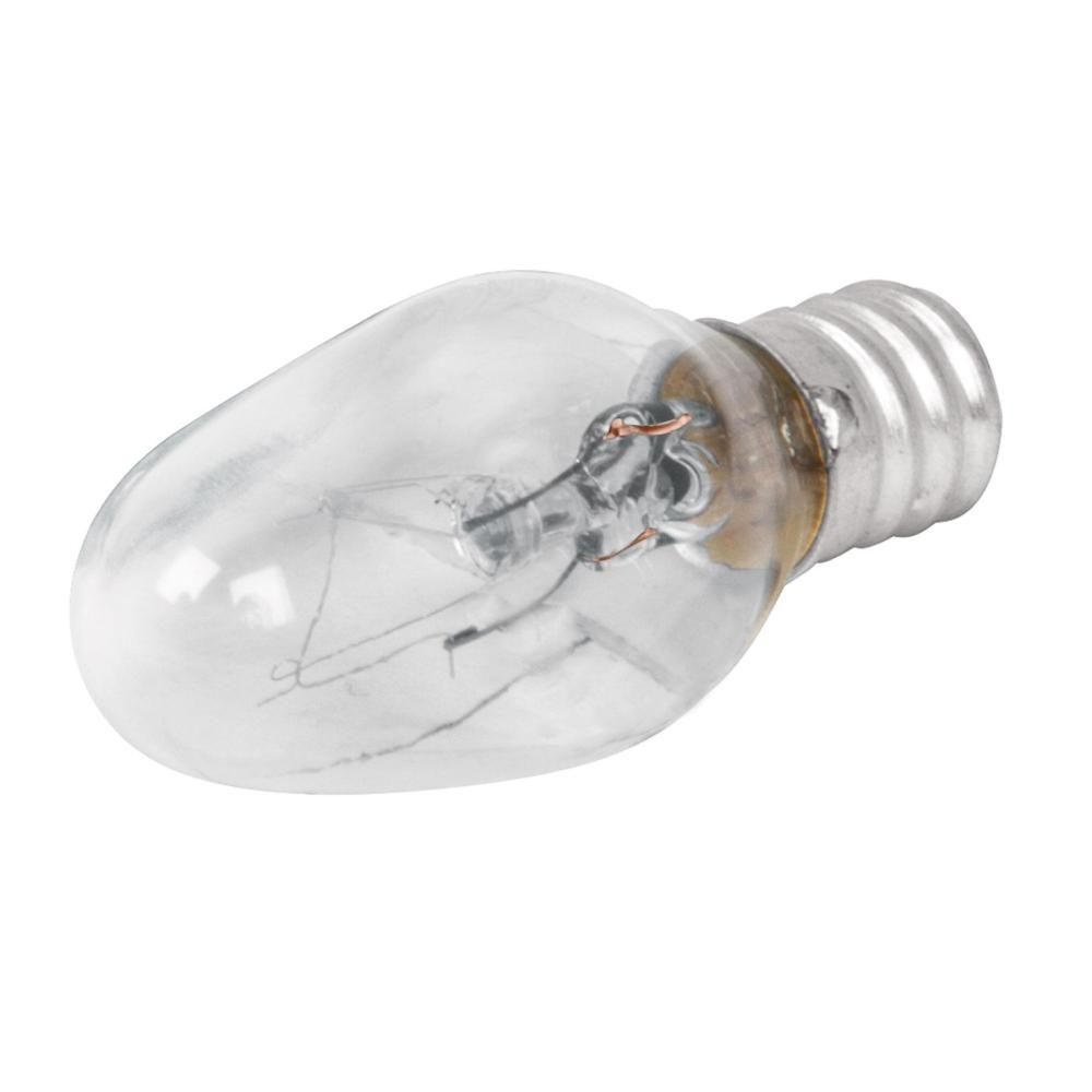 FOCO VELA CHICO 7.5 W TRANSPARENTE BASE E12 VOLTECK 46823
