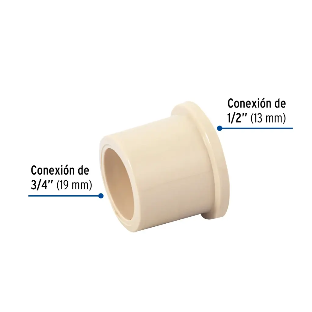 [45062] REDUCCION BUSHING CPVC 3/4-1/2 45062