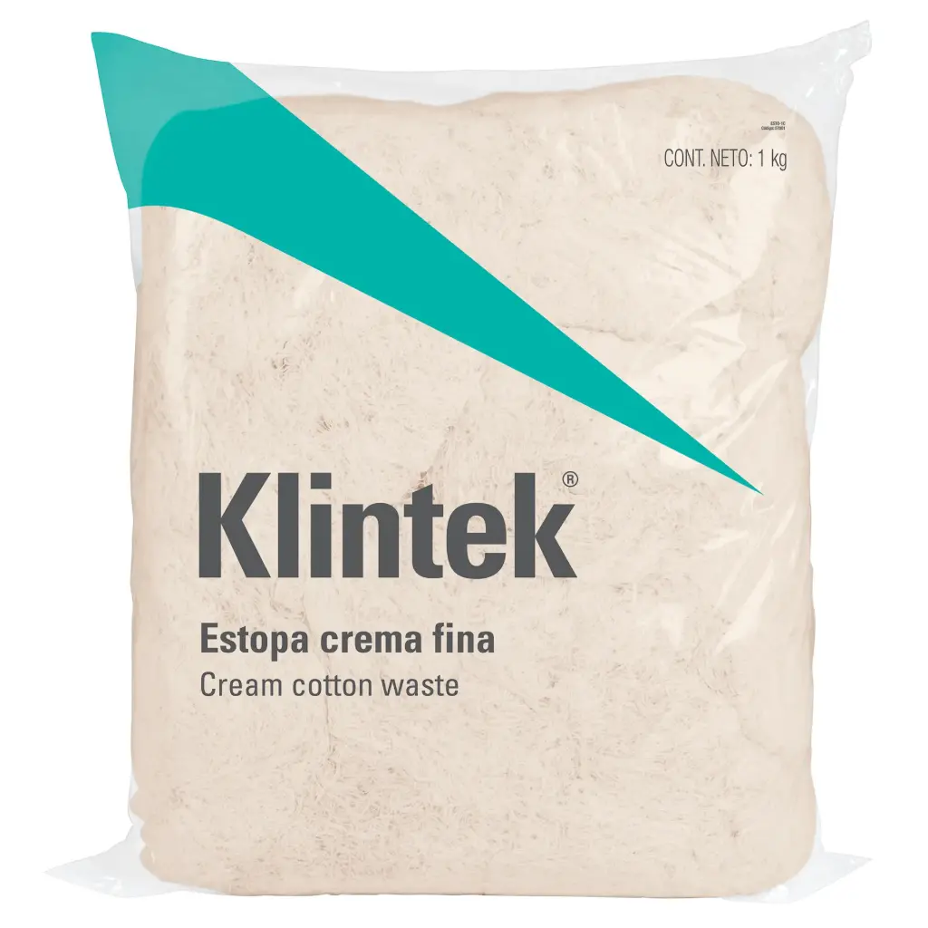 ESTOPA COLOR CREMA 1KG KLINTEK (TRUPER) 57001