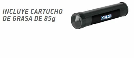 CARTUCHO DE REPUESTO PARA INYECTOR DE GRASA MINI 85GR AKSI 131624