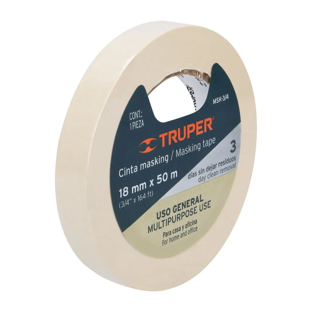 CINTA MASKING  3/4" TRUPER 12590