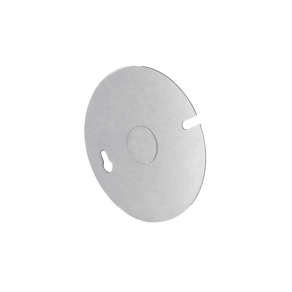 TAPA METALICA PARA CAJA OCTAGONAL 3"x 3" REFORZADA VOLTECK (TRUPER) 40999