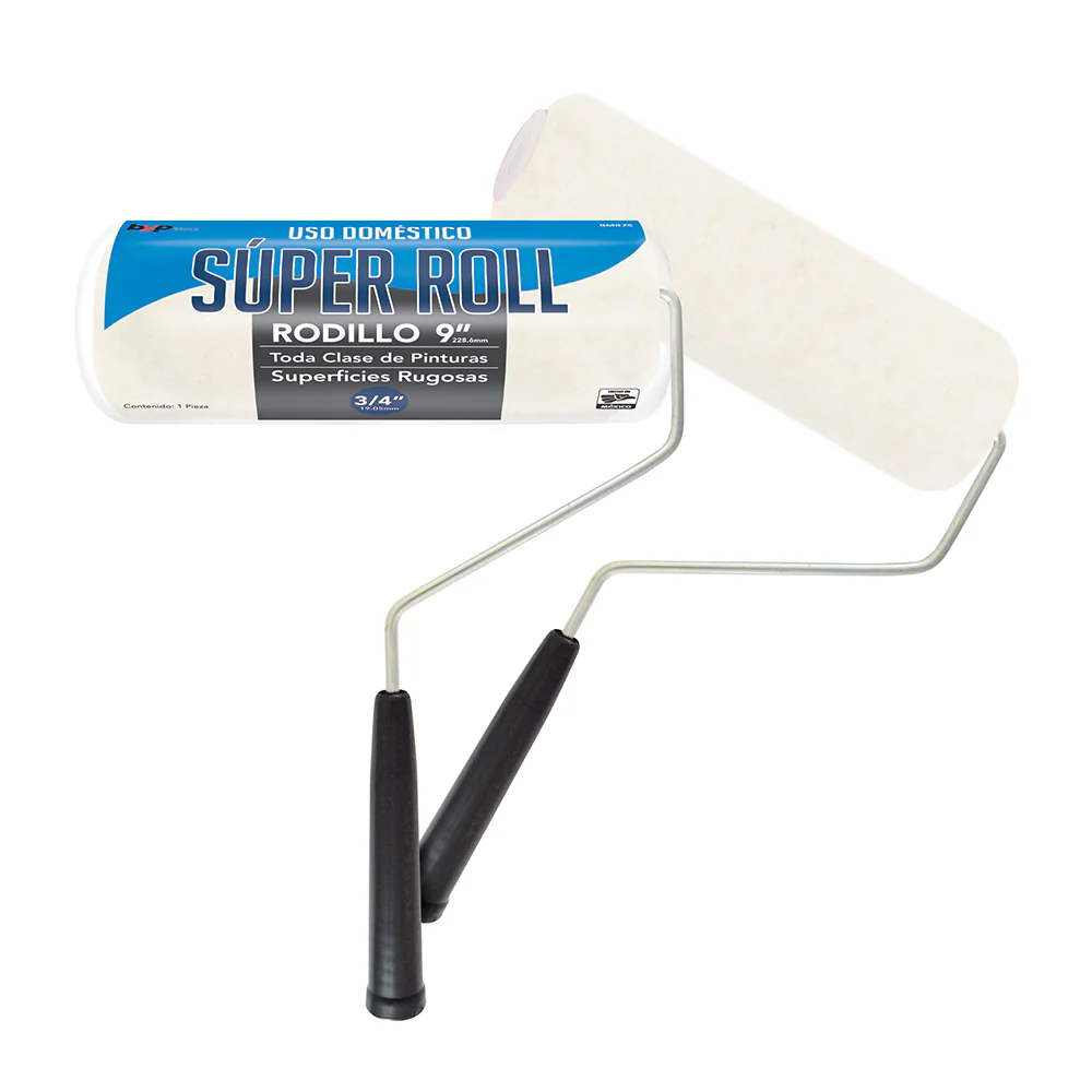 RODILLO 9" DOMESTICO 1 1/4" BYP