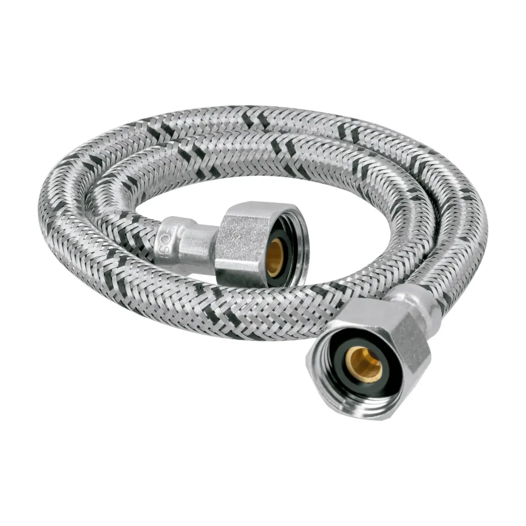 MANGUERA LAV/FREG 1/2-1/2-70CM RUGO