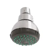 REGADERA ABS CABEZA CROMADA 2 1/2"ANTISARRO S1019