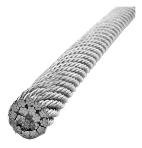 CABLE DE ACERO GALVANIZADO 7X19 HILOS 1/4 FIERO (TRUPER) 44213