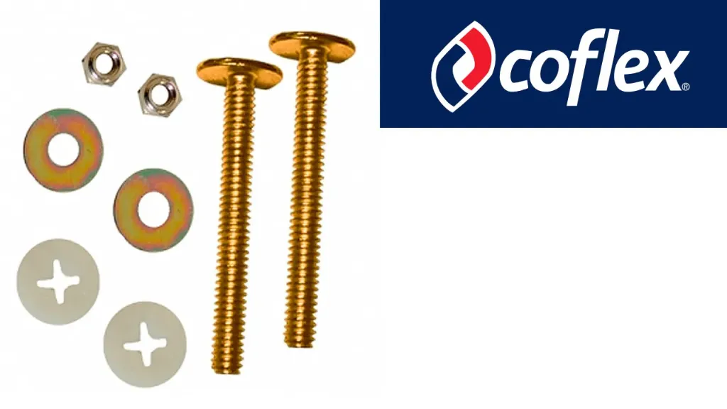 TORNILLOS METALICOS ANCLA PARA BRIDA SANITARIA (LARGO 2¼") COFLEX TB-A214