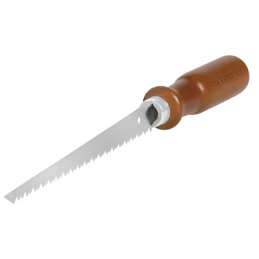 SERRUCHO PARA PLAFON Y MUROS DE YESO,6½" TRUPER 18180