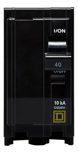 [PSD240] PASTILLA SQUARE D 4OA 2 POLOS (INTERRUPTOR TERMOMAGNETICO) PSD240