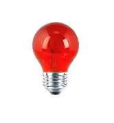 FOCO HALOGENO 40W ROJO E27 ADIR