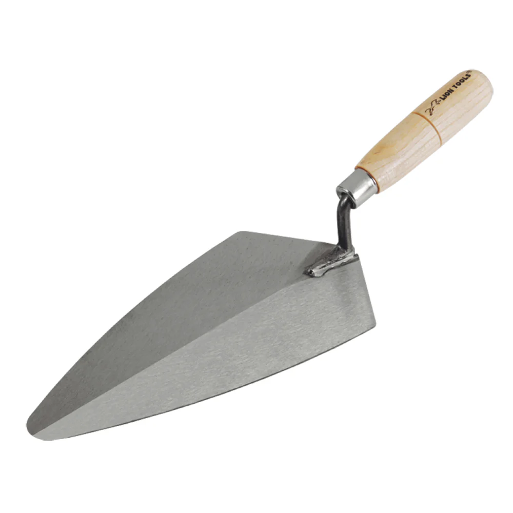 [1612] CUCHARA ALBAÑIL TIPO FILADELFIA 10" MADERA LION TOOLS 1612