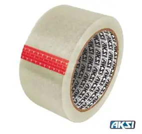 [109005] CINTA TRANSPARENTE DE 50m x 48mm AKSI 109105