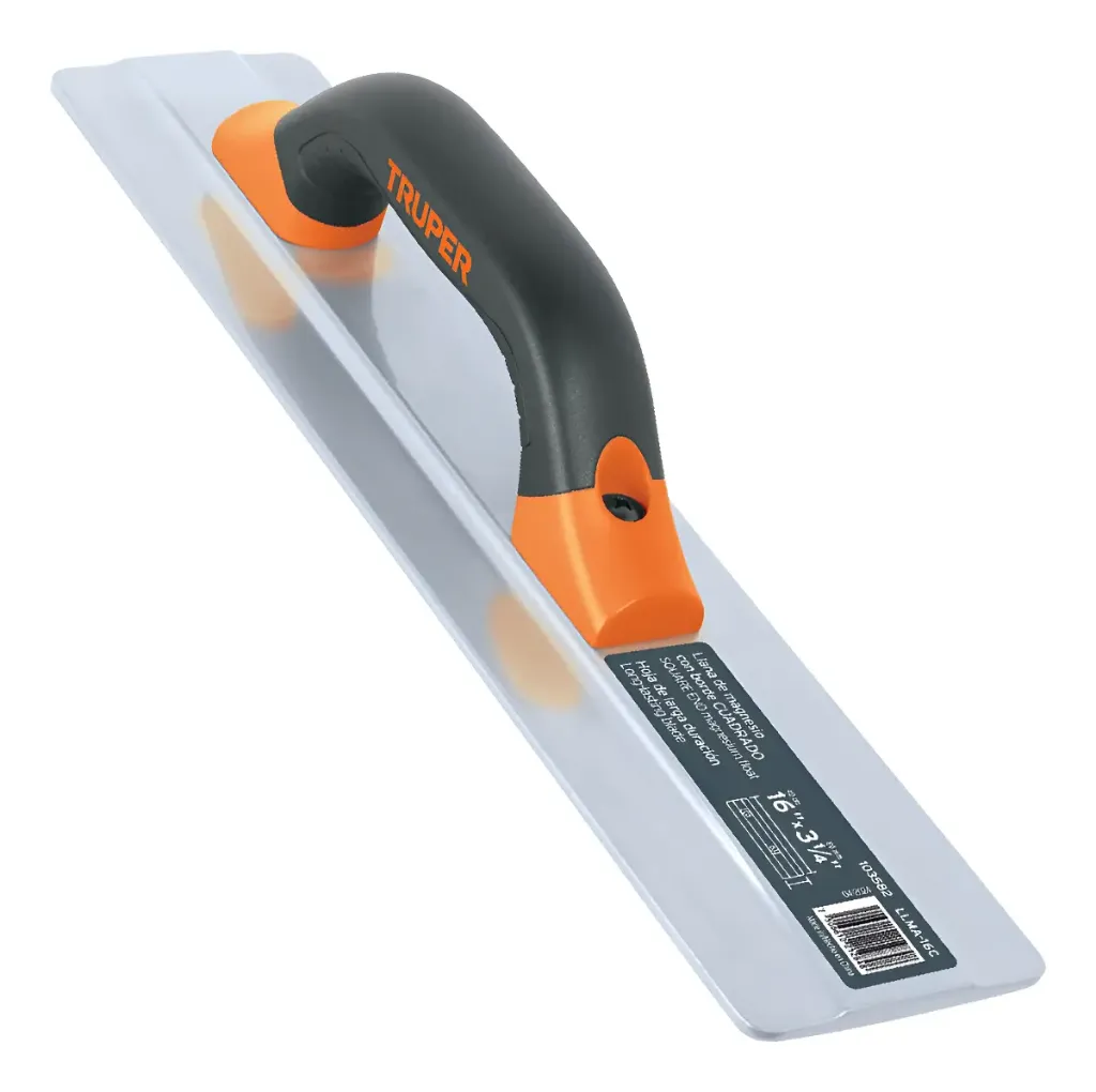 [103582] LLANA DE MAGNESIO 16' CON BORDE CUADRADO TRUPER 103582