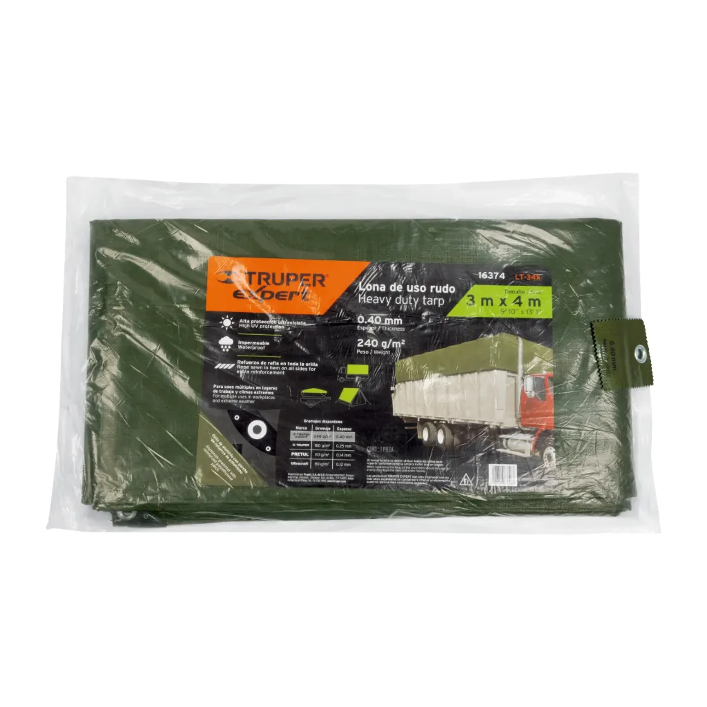 [16374] LONA 3X4M USO RUDO TRUPER EXPERT 16374