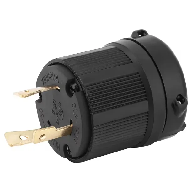 CLAVIJA DE TORSION INDUSTRIAL 30A ALTO VOLTAJE 2 POLOS 3 HILOS 11343 ADIR