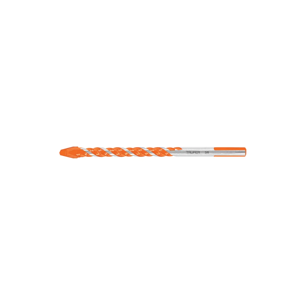 BROCA MULTIMATERIAL 3/8" x 6", TRUPER 101808