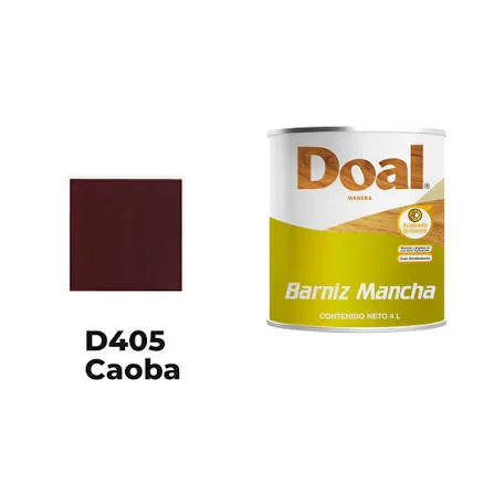 BARNIZ MANCHA DOAL 1L CAOBA 405