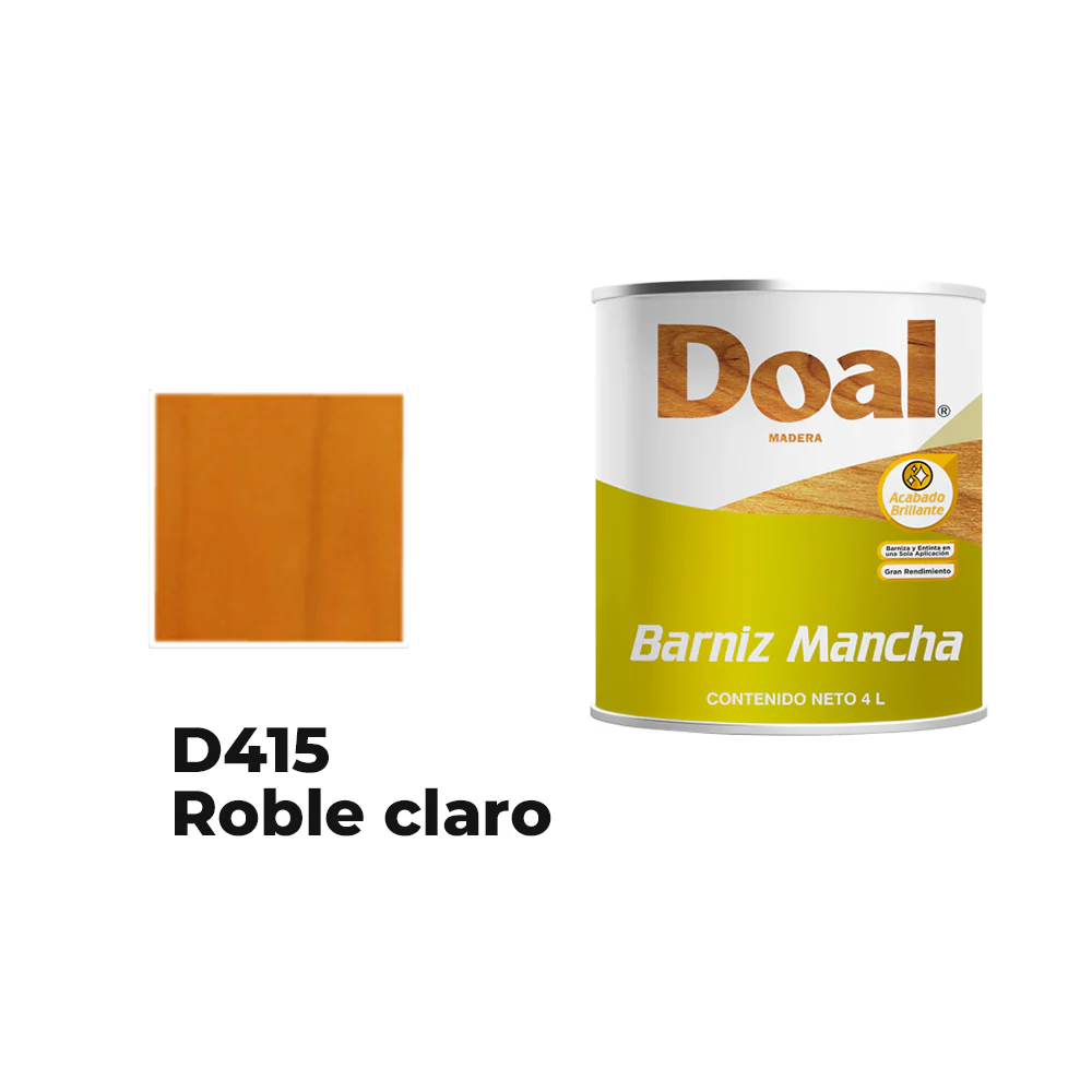 BARNIZ MANCHA DOAL 500ML ROBLE CLARO 415