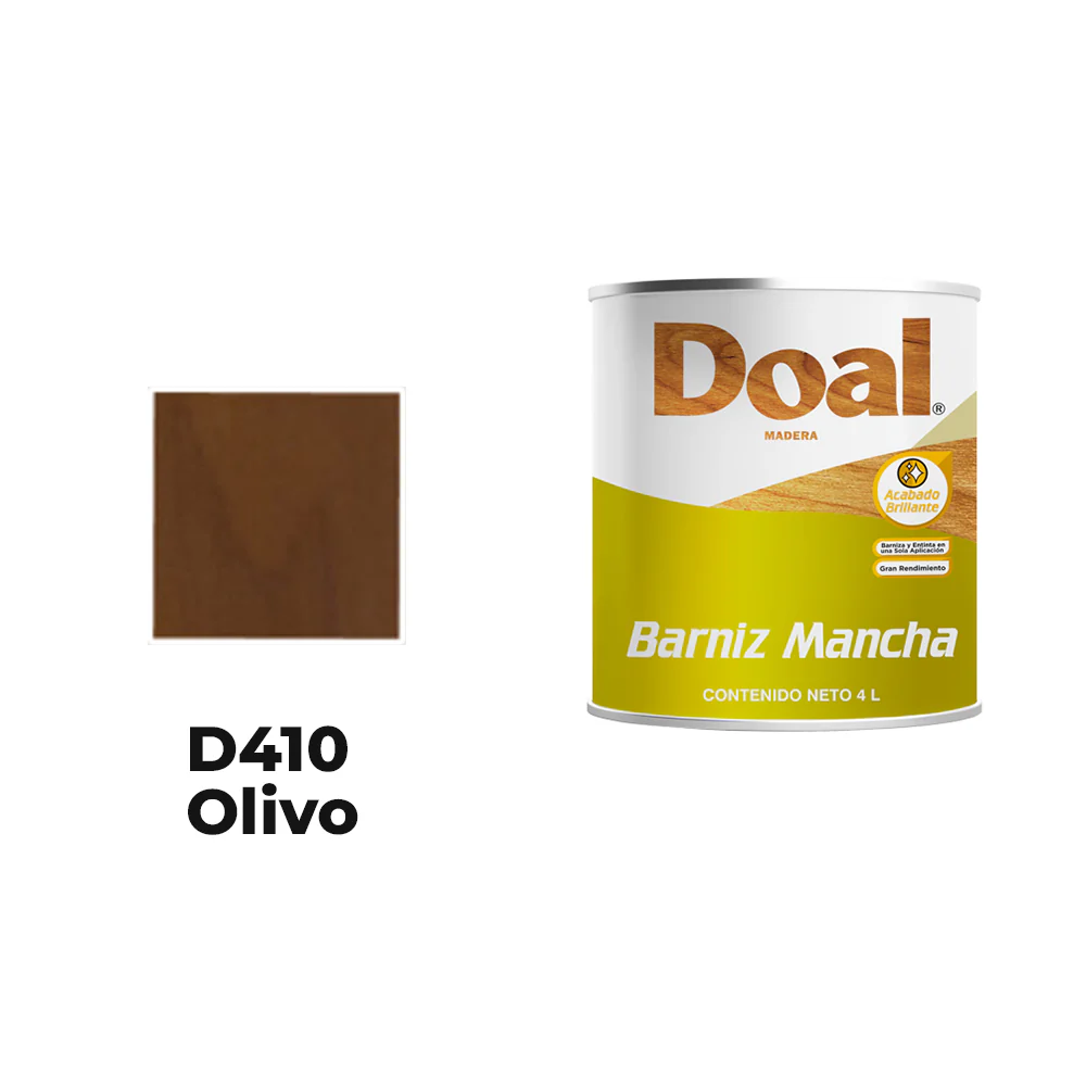 BARNIZ MANCHA DOAL 500ML OLIVO 410
